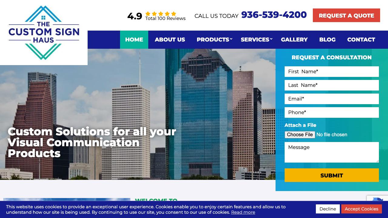 #1 Sign Company Conroe