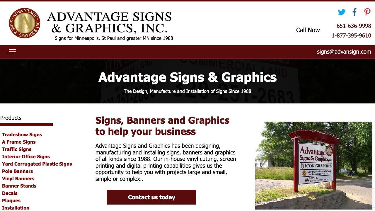 Advantage Signs & Graphics, Inc