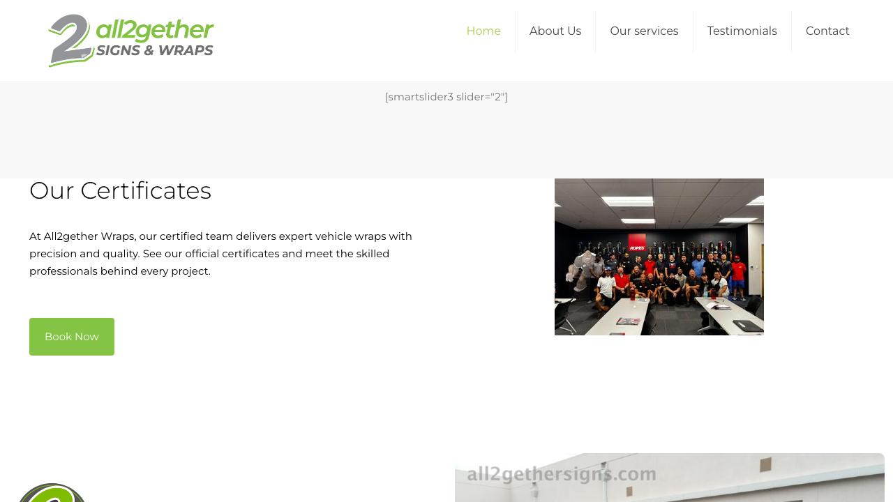 All2Gether Signs - Wraps - PPF - Coatings