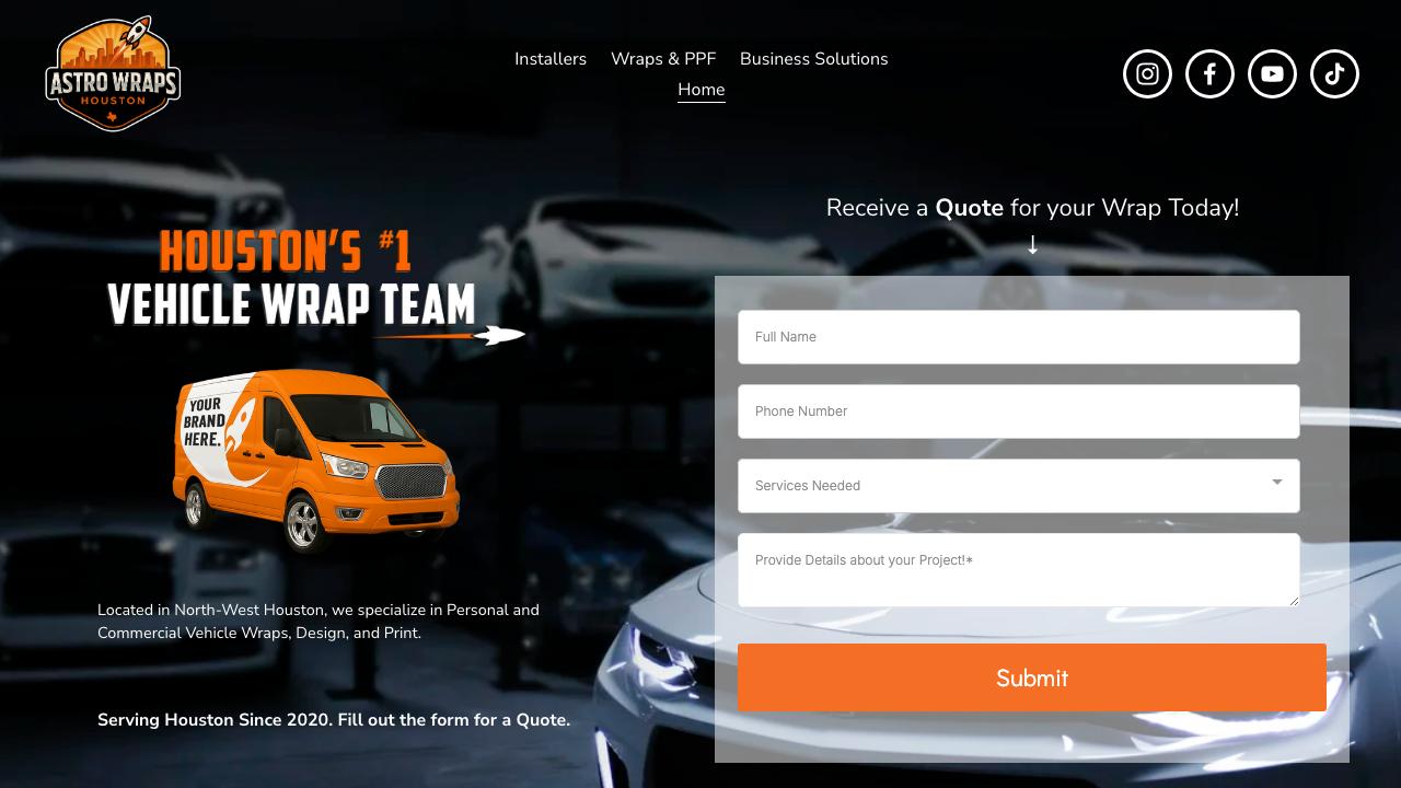 Astro Wraps - Vehicle Wraps Houston