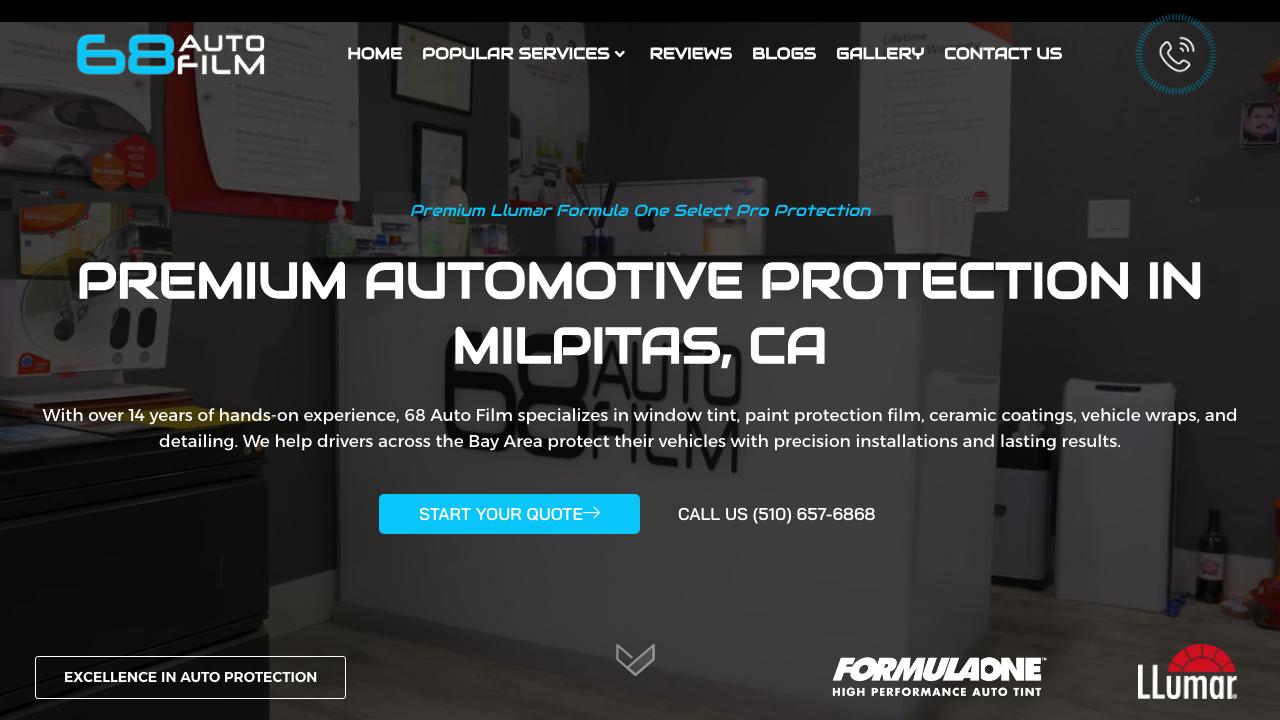 Auto Protection, Tint & Wraps in Fremont