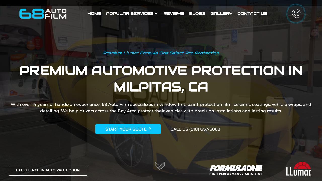 Auto Protection, Tint & Wraps in Santa Clara