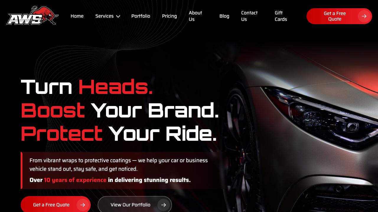 AWS Wrap: Custom Car Wraps & PPF in Hollywood