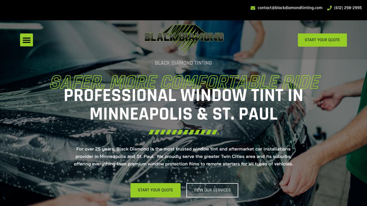 Black Diamond Tinting