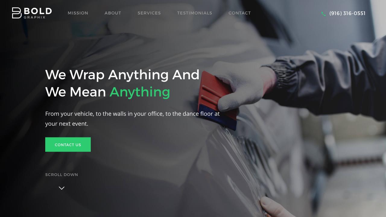 Bold Vehicle Graphix