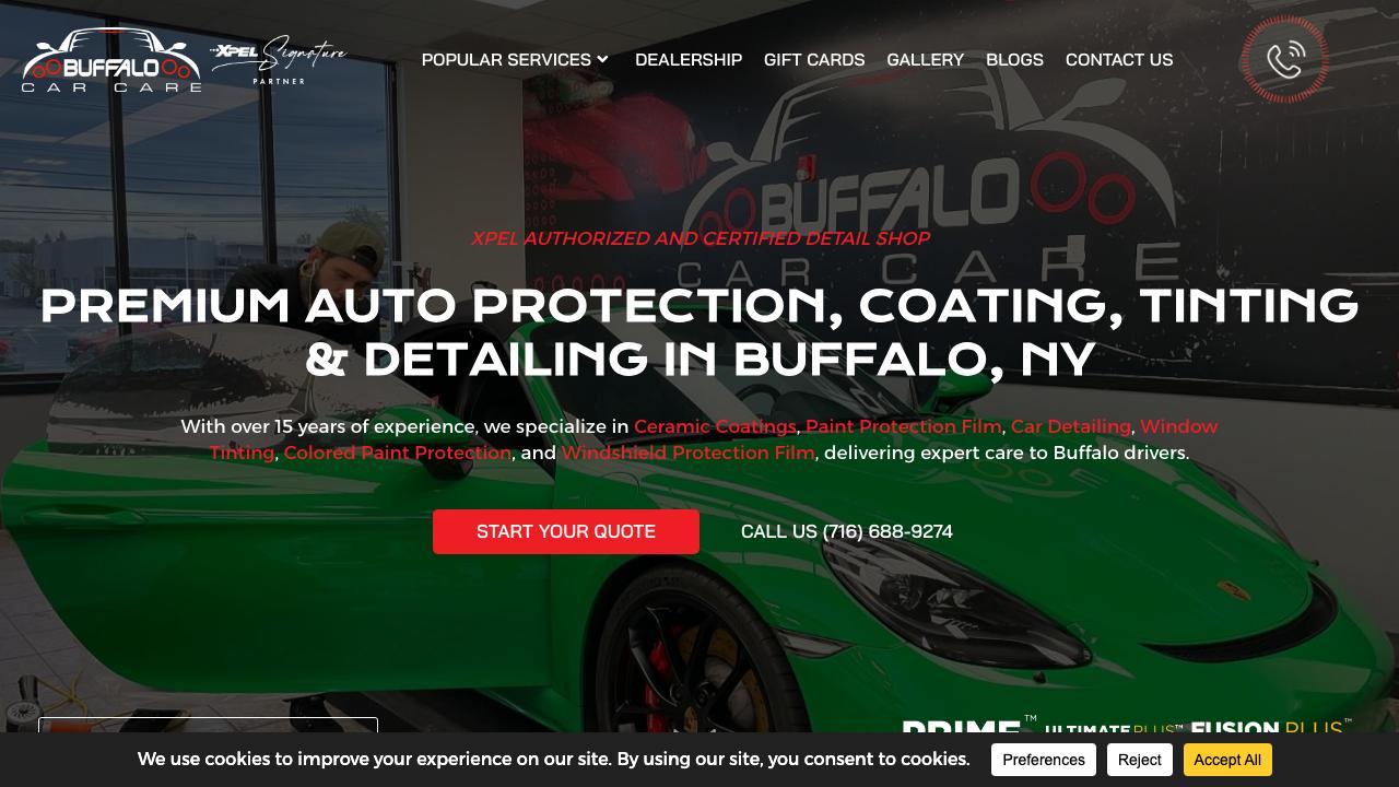 Buffalo Car Care - Paint Protection Film, Ceramic Coatings & Window Tinting