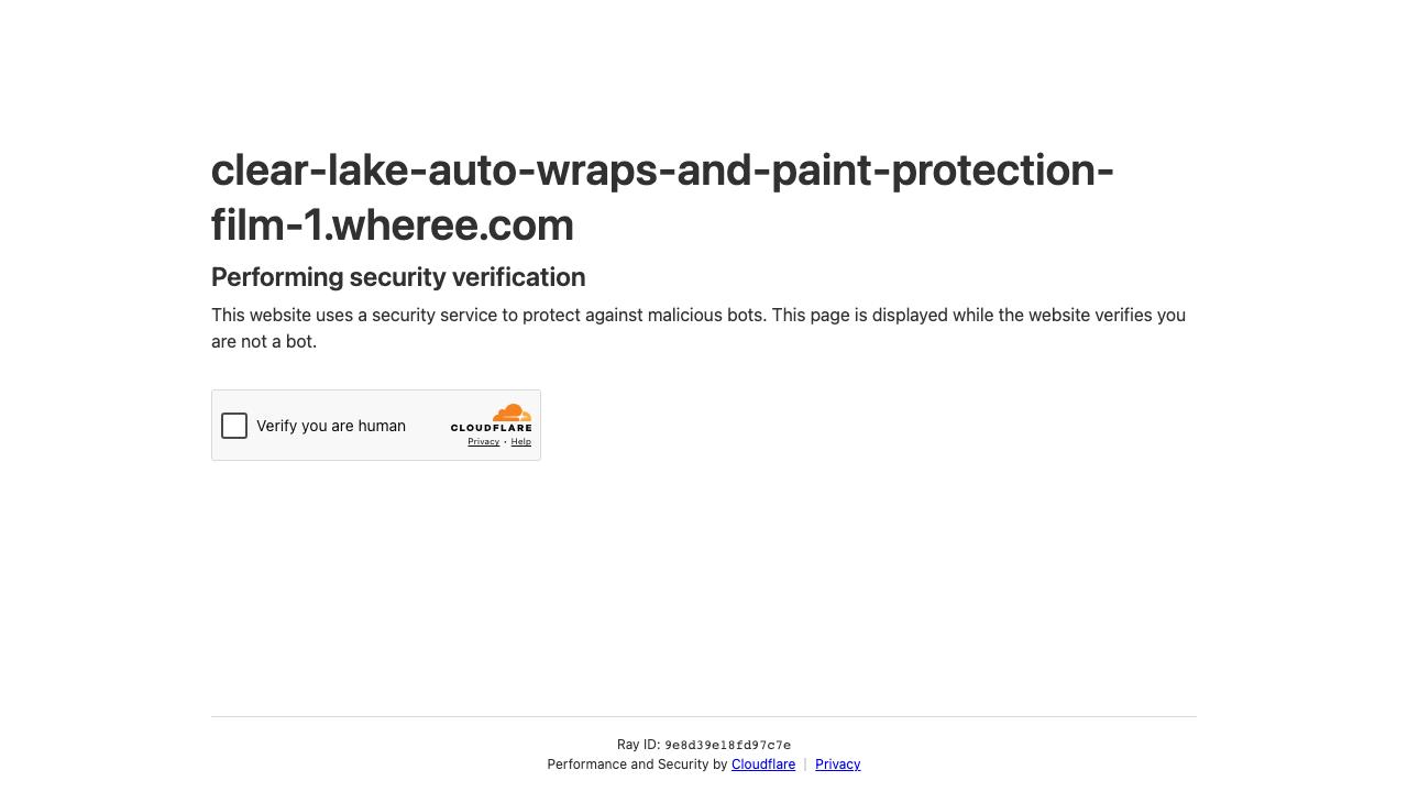 CLEAR LAKE AUTO WRAPS and PAINT PROTECTION FILM