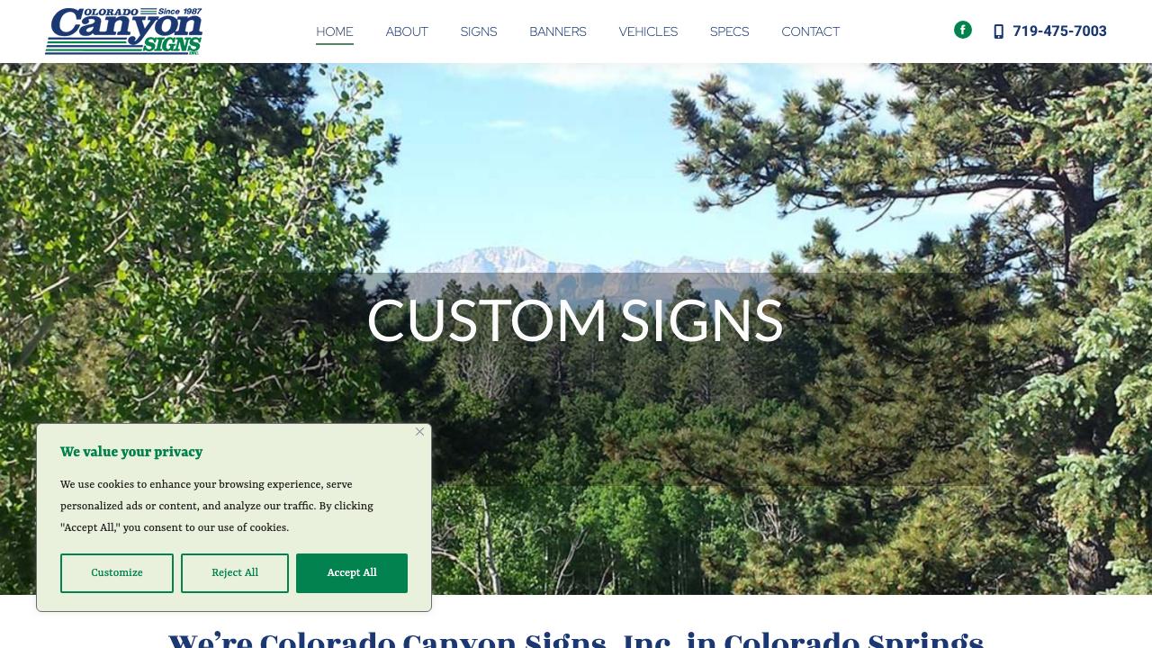 Colorado Canyon Signs Inc