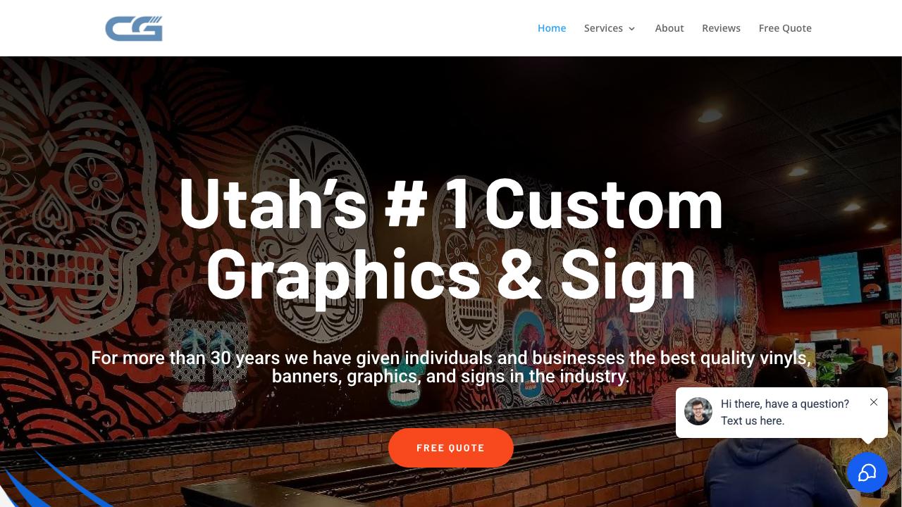 Custom Graphics and Sign