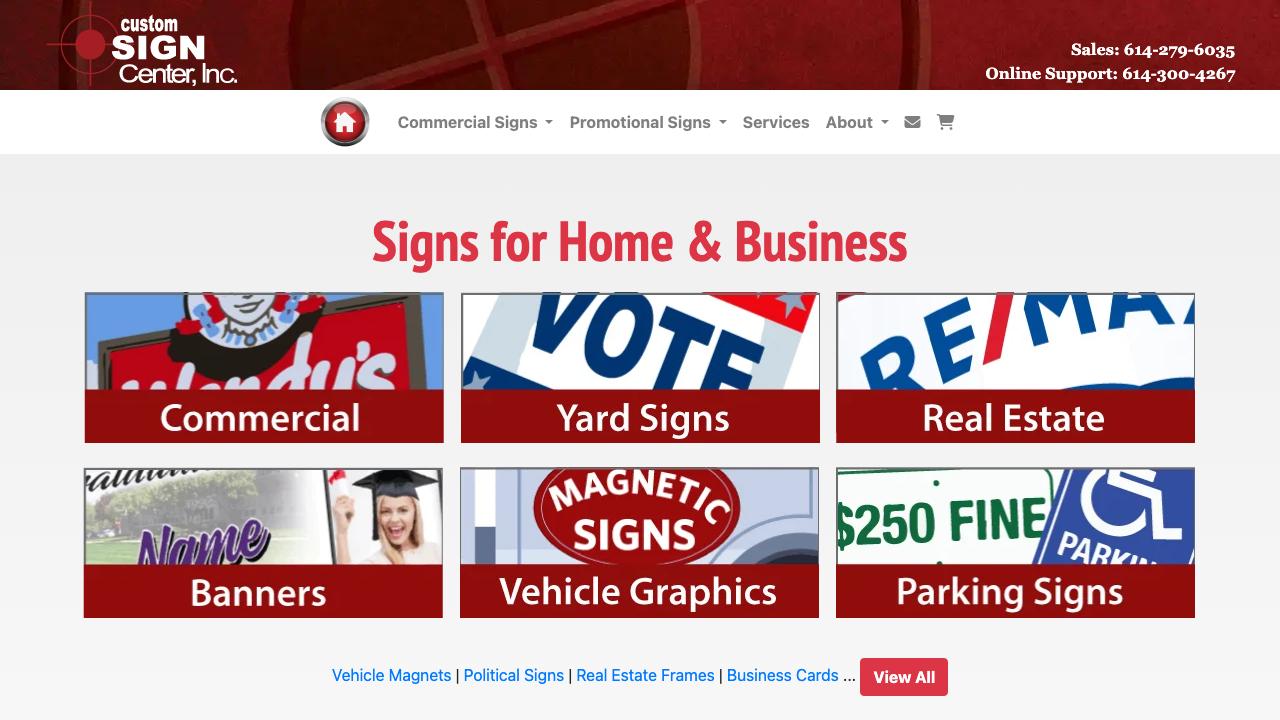 Custom Sign Center Super Sign Showroom