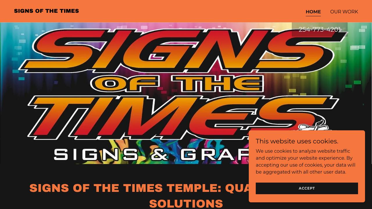 Custom Signs in Temple, TX: Signs of the Times