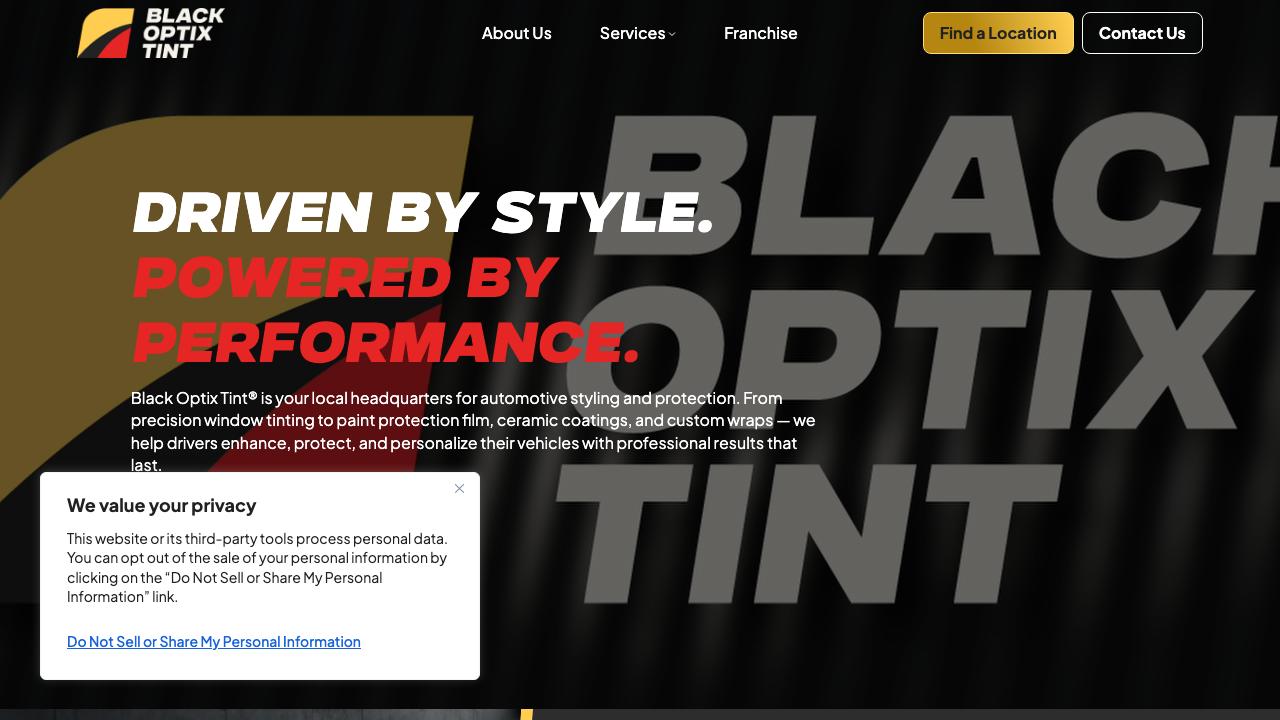 Custom Window Tint & Auto Styling in Myrtle Beach