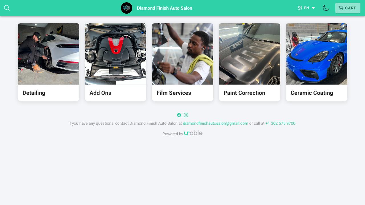 Diamond Finish Auto Salon