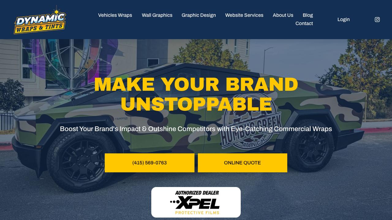 Dynamic Wraps and Tints