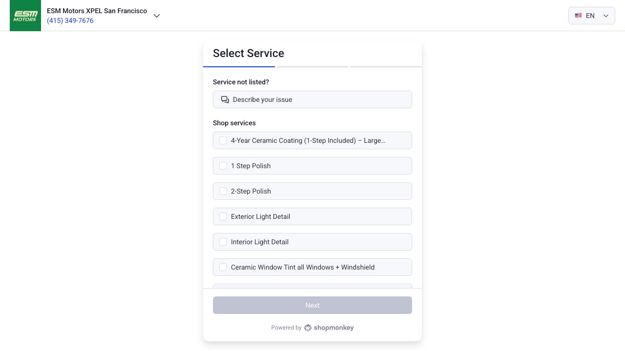 ESM Motors | XPEL San Francisco