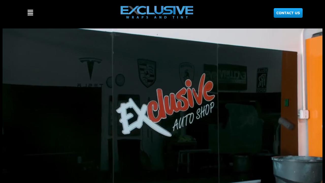 Exclusive Wraps And Tint