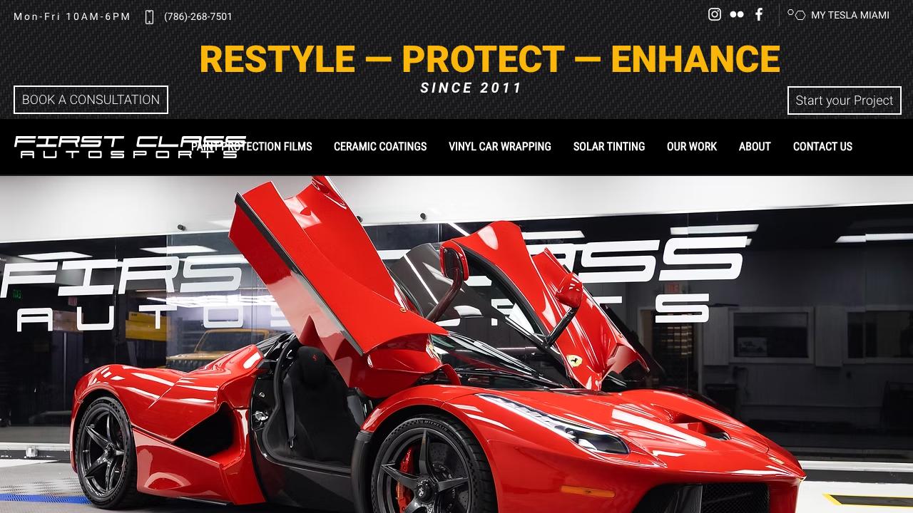 FIRST CLASS AUTOSPORTS