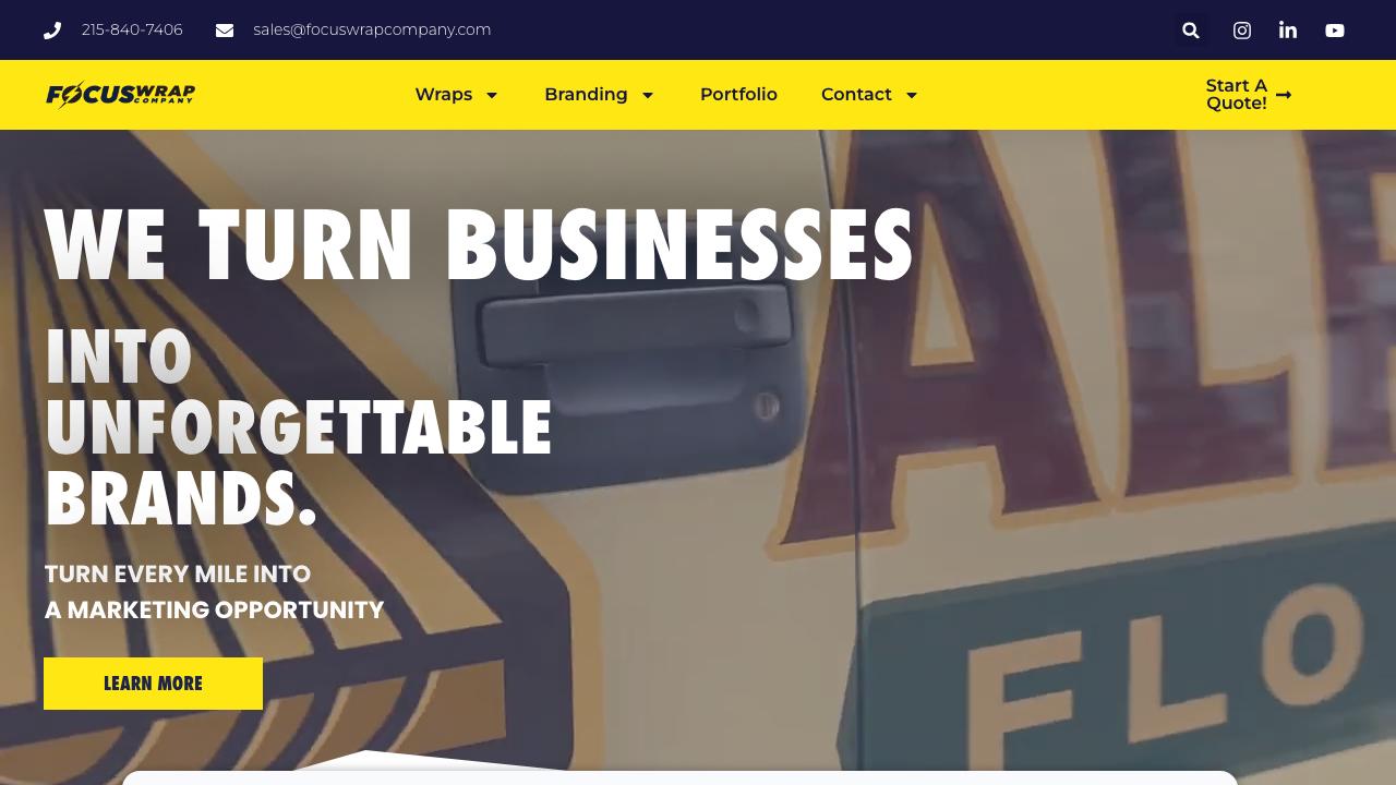 Focus Wrap Company: Home