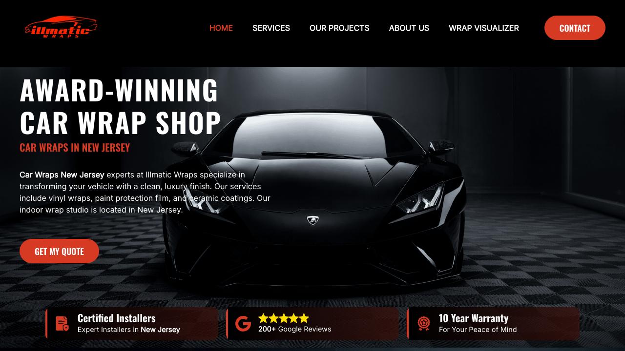 illmatic Wraps NJ - PPF Paint Protection Film | Car wraps | Vinyl wraps | Ceramic Coating | Powder Coating