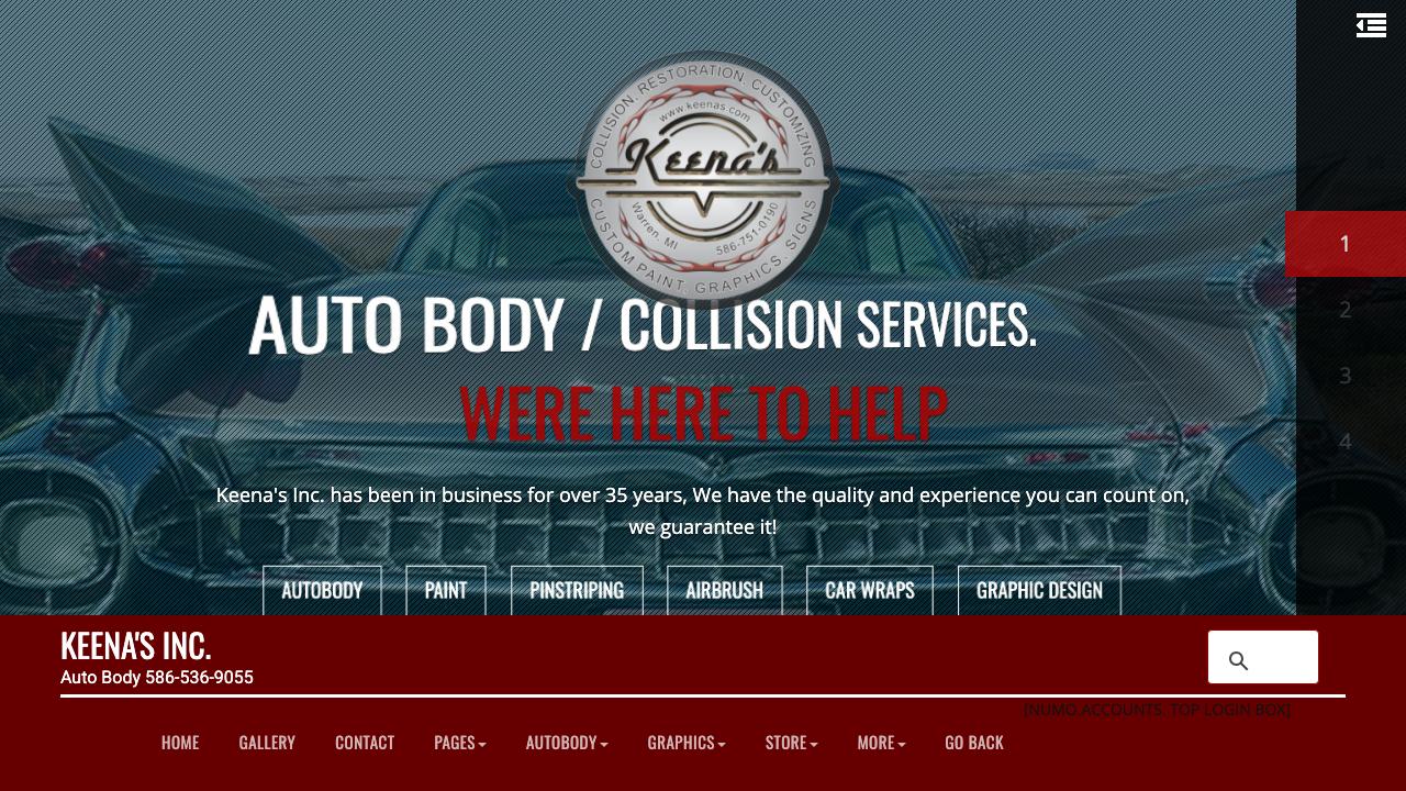 Keena's Inc. Truck Lettering, Signs, graphic design, car wraps, pinstriping