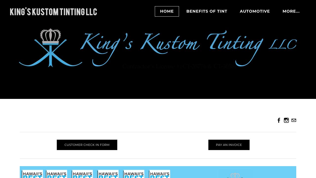 King's Kustom Tinting