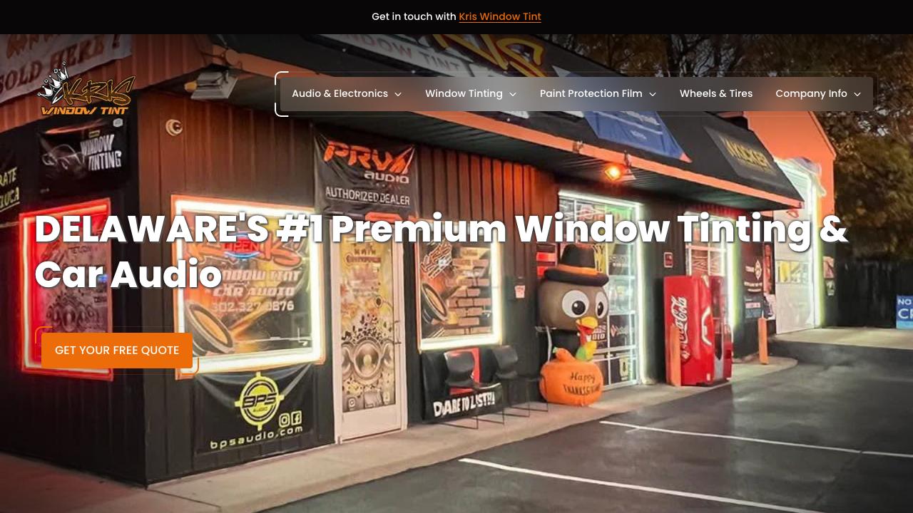 Kris Window Tint & Car Audio