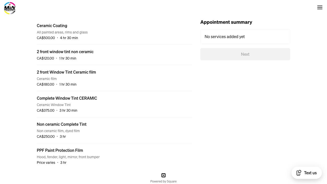 M&N Graphics and Window Tint