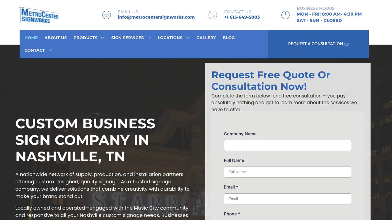 MetroCenter Signworks