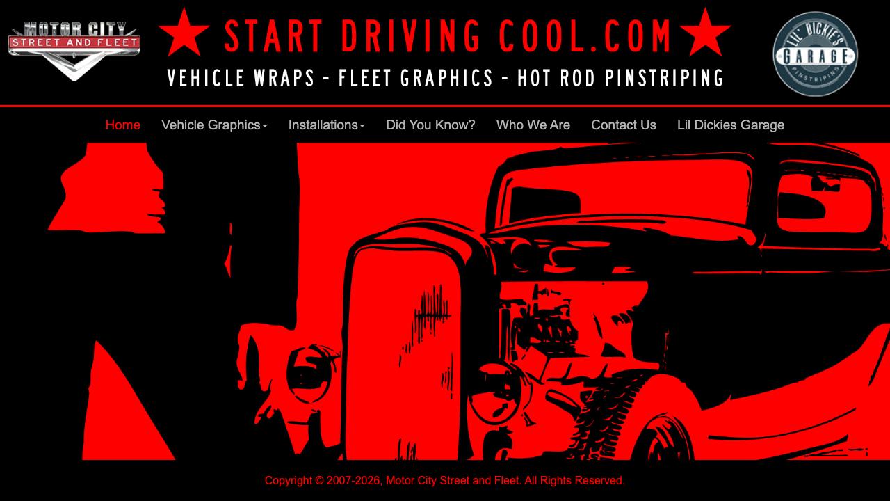 Motor City Street and Fleet - Fleet Vehicle-Car-Van and Semi Wraps + Graphics + Hot Rod Pinstriping