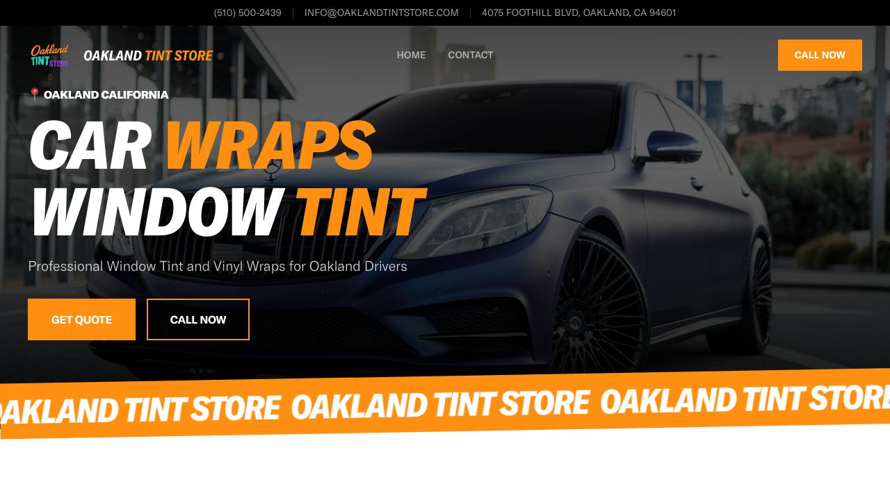Oakland Tint Store