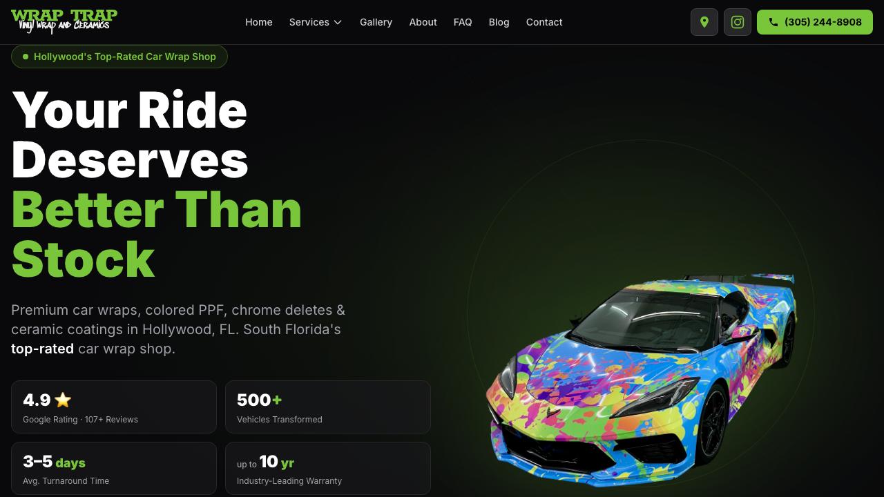 Pembroke Pines Vehicle Wraps