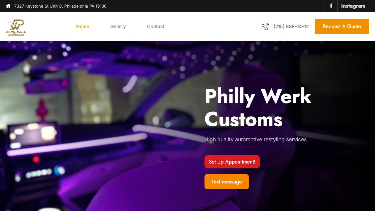 Philly Werks Customs - Vinyl Wrap | Starlight Headliner | Ambient Lighting