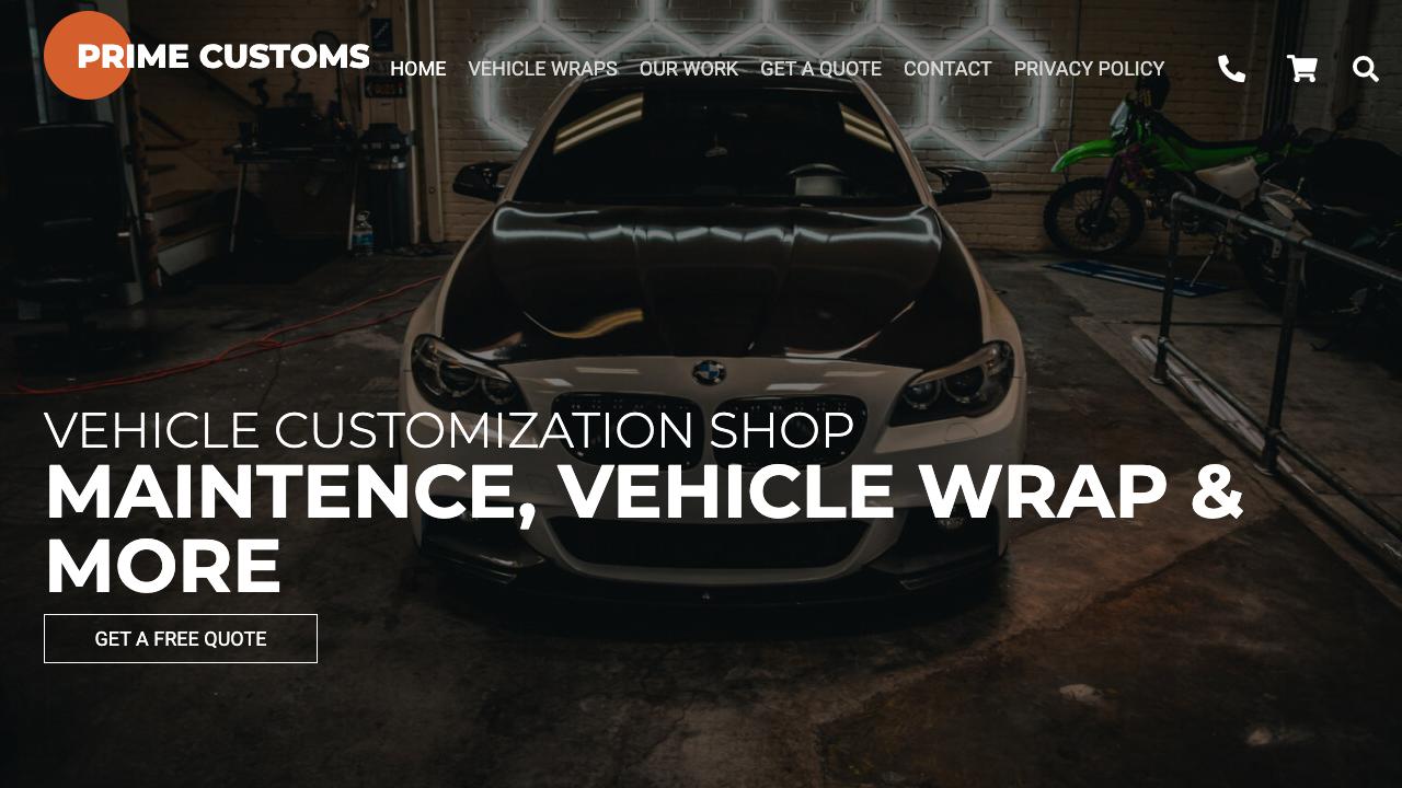 Prime Customs & Vehicle Wrap