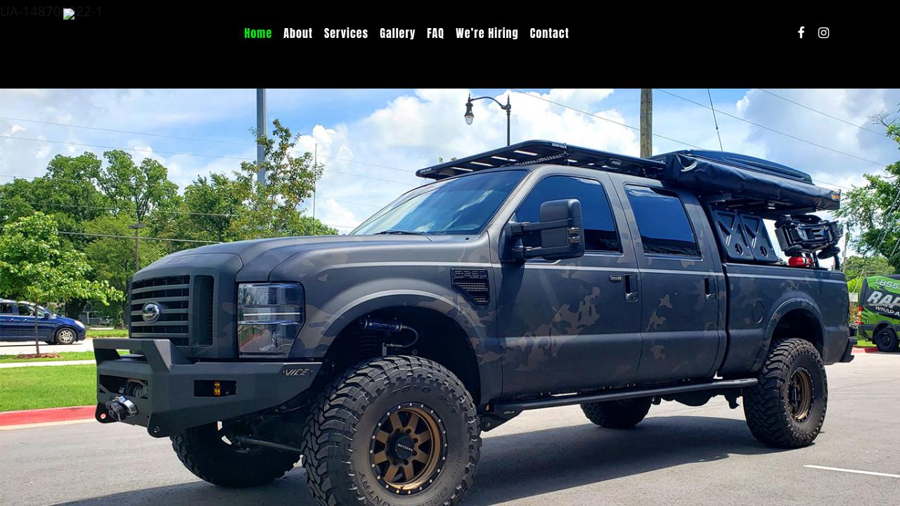 Raptor Wrap and Sign