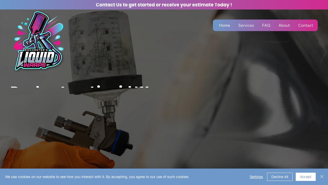 Rochester Liquid Wraps: Home