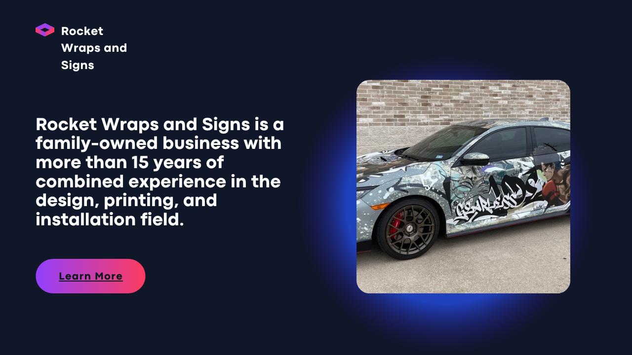 Rocket Wraps and Signs
