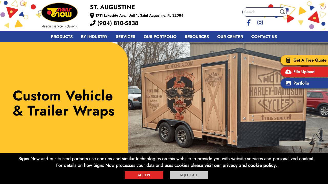 Signs Now St. Augustine