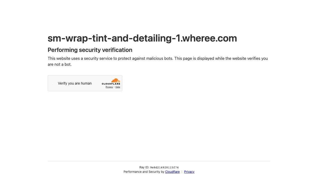 SM Wrap Tint and Detailing