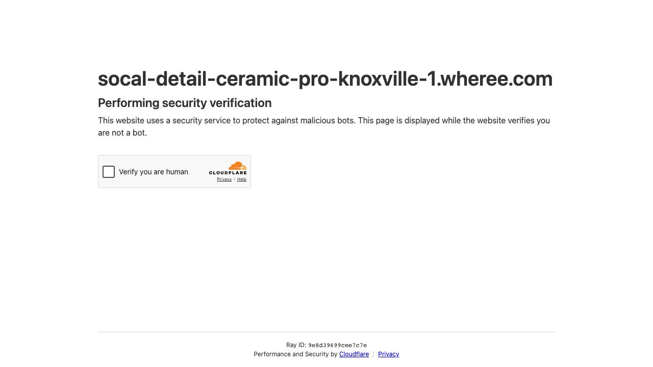 SoCal Detail - Ceramic Pro Knoxville