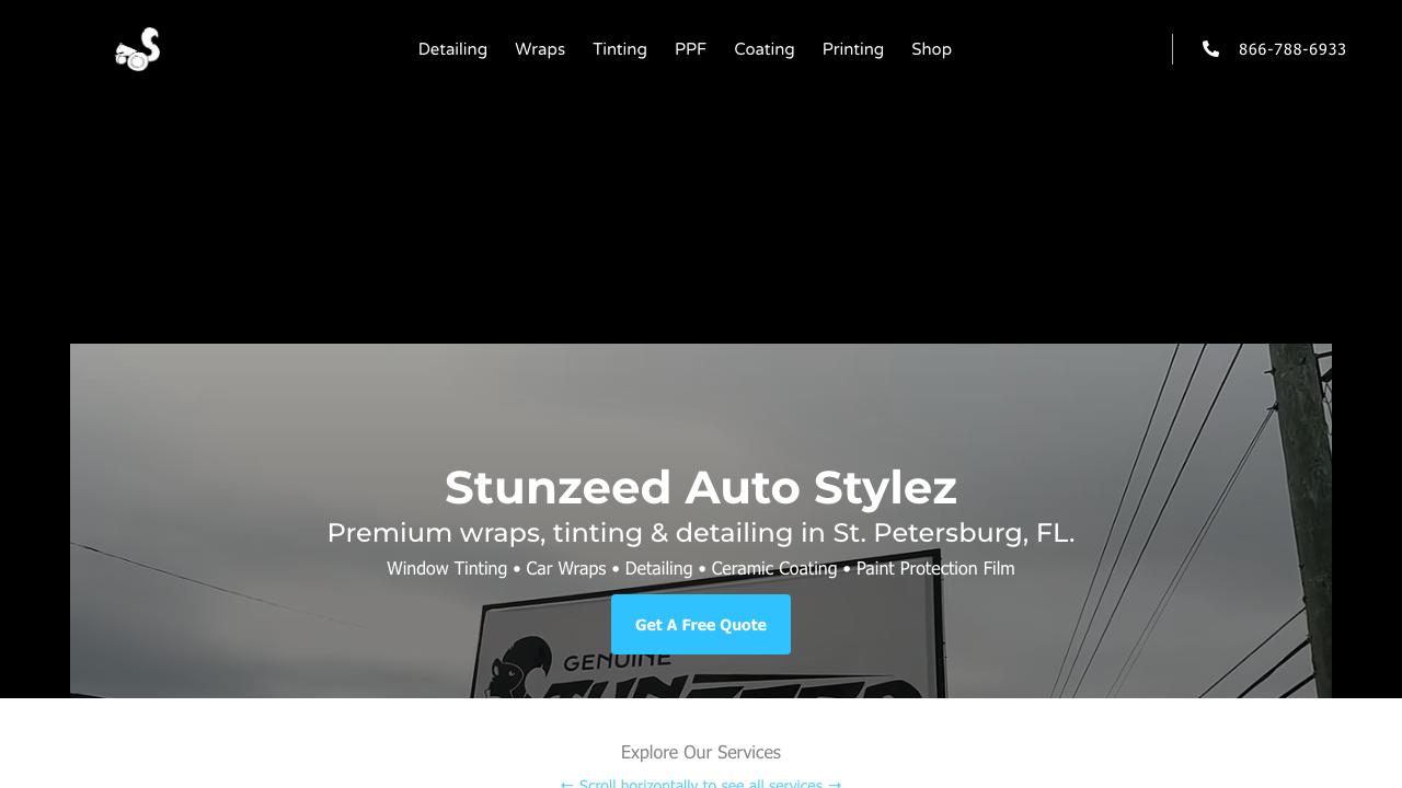 Stunzeed: Car Wraps, Detailing, Window Tint