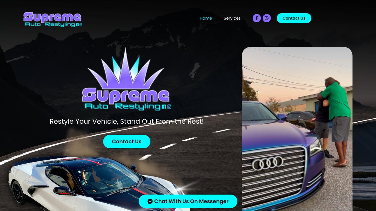 Supreme Auto Restyling: Home