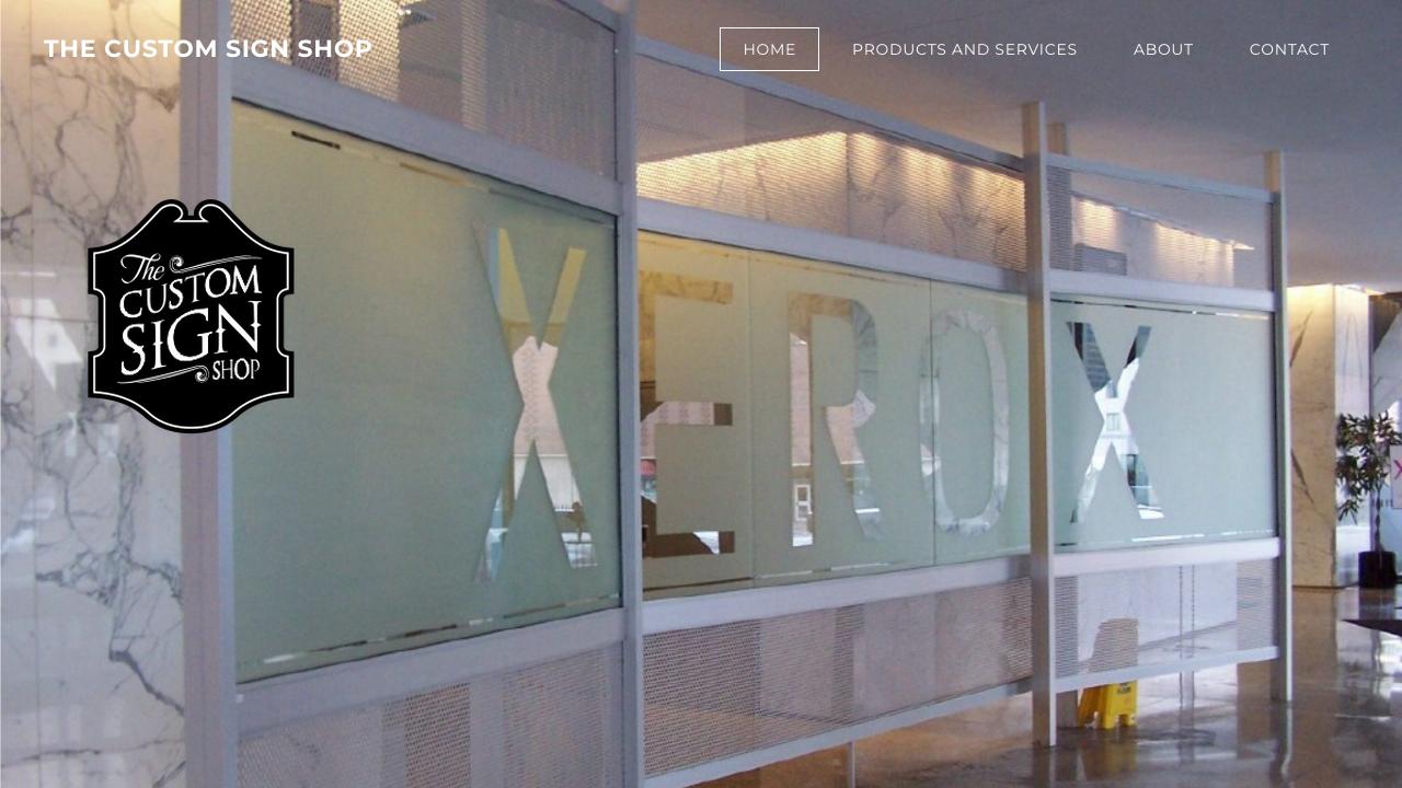 The Custom Sign Shop