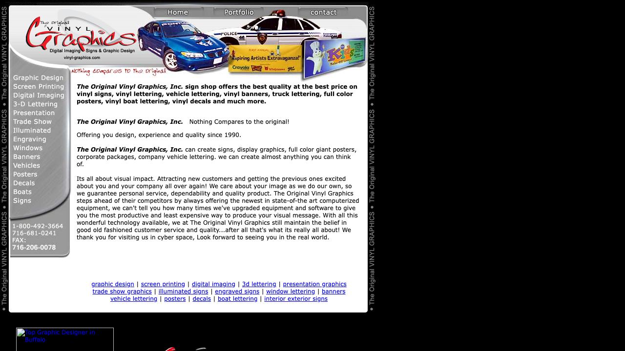 The Original Vinyl Graphics Inc