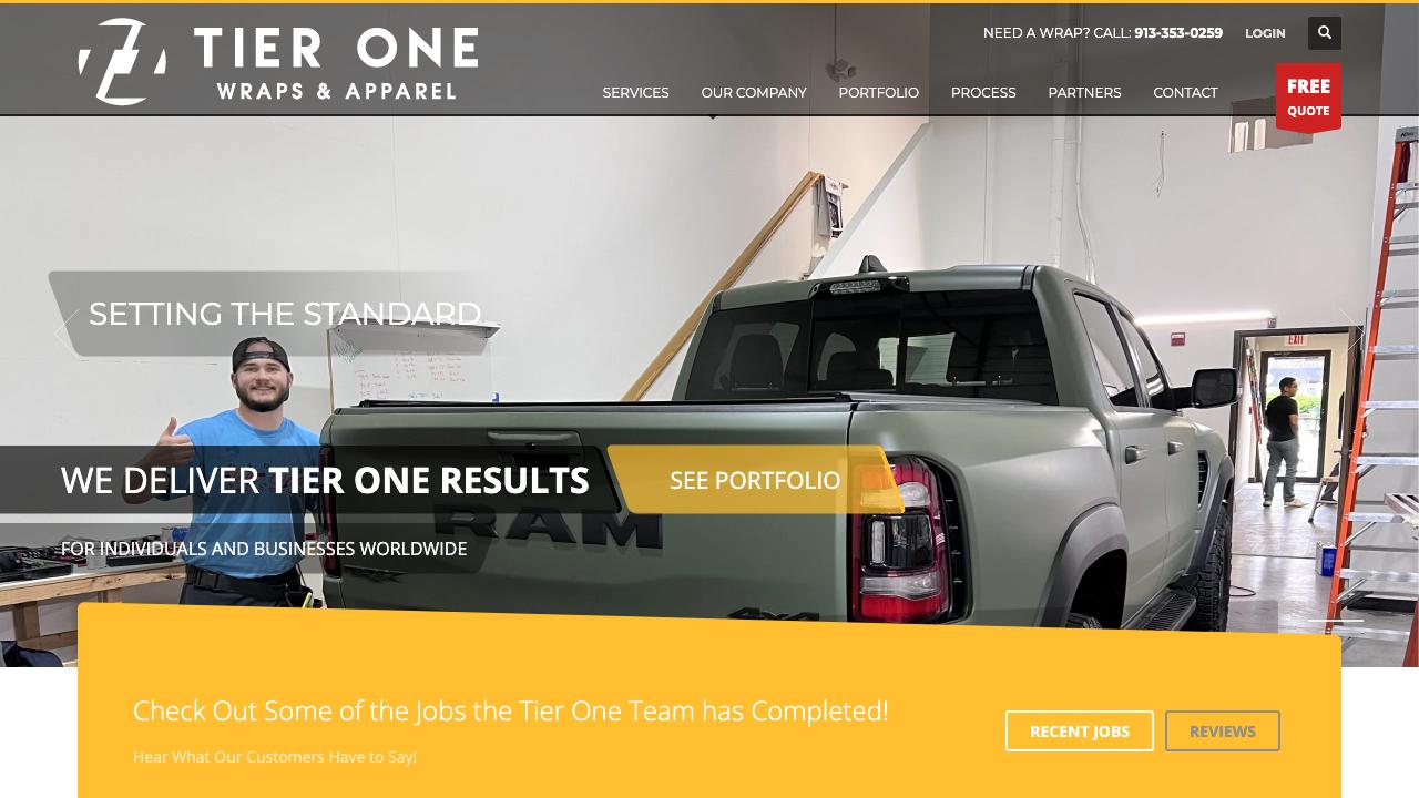 Tier One Wraps and Apparel