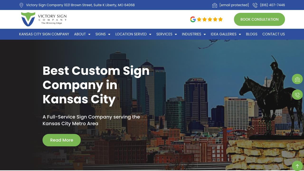 Victory Sign & Design