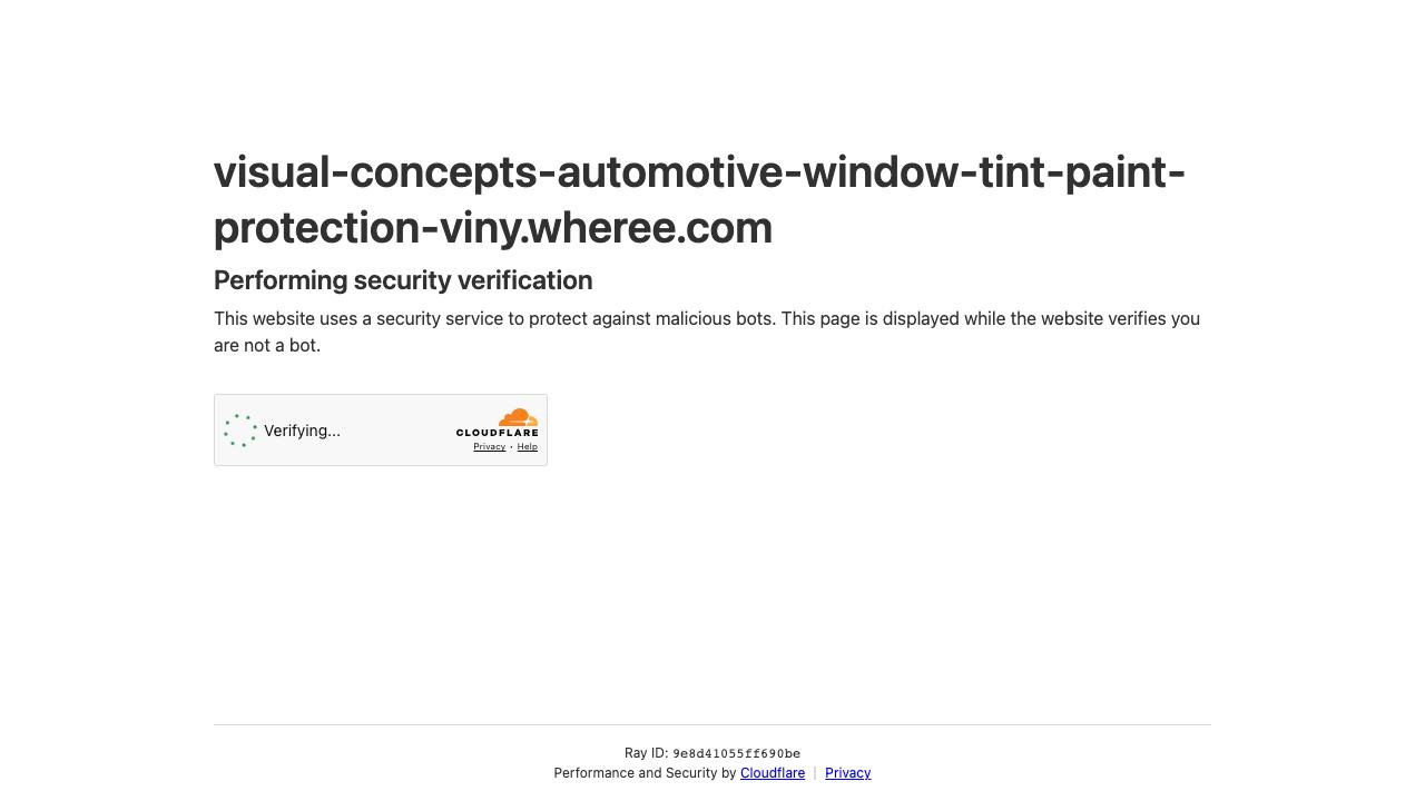 Visual Concepts Automotive Window Tint - Paint Protection & Vinyl Wrap Specialists.