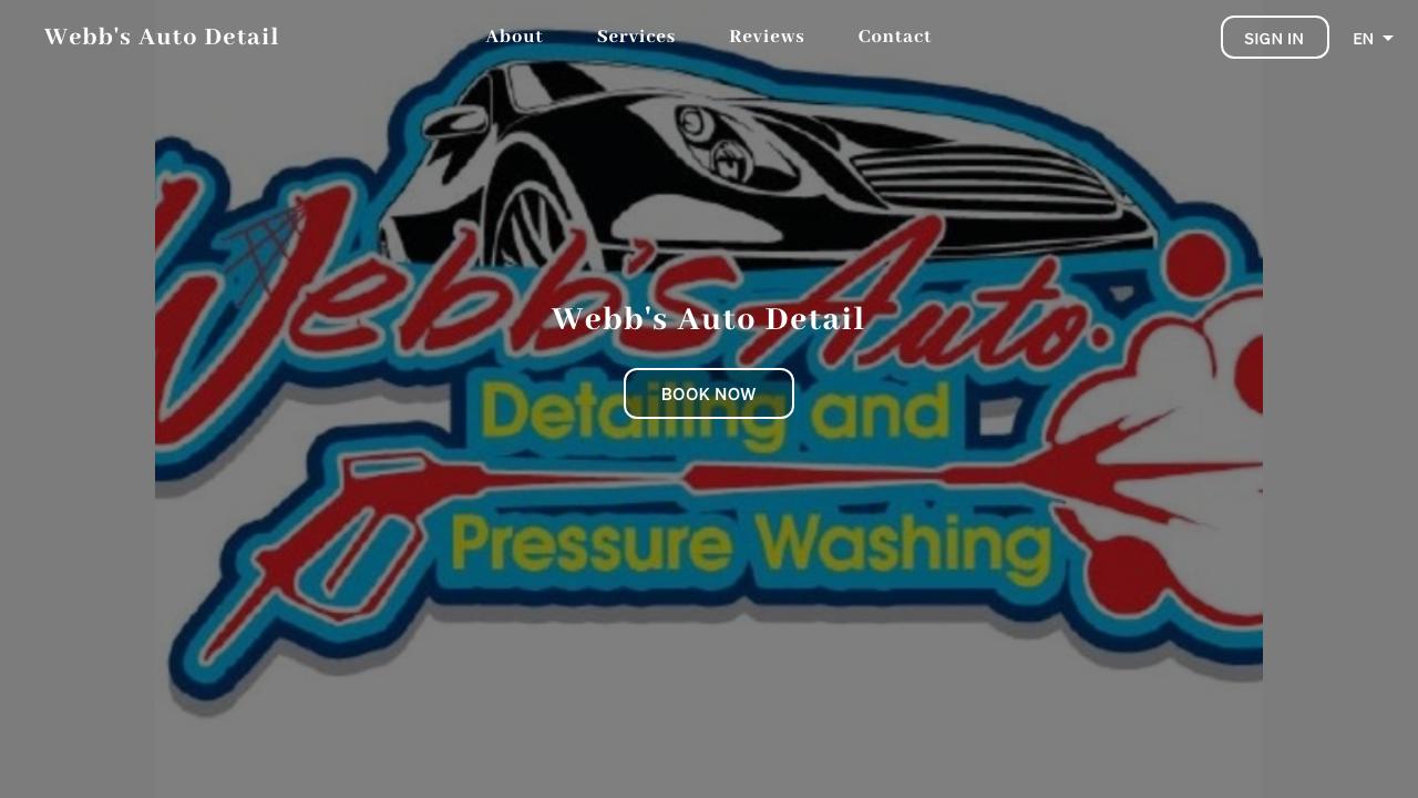 Webb's Auto Detail and pressure washing