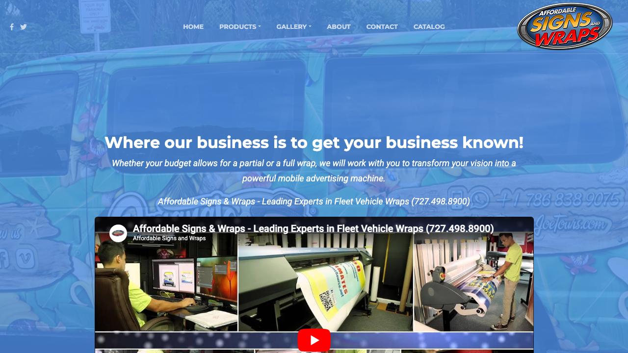 Welcome to Affordable Signs and Wraps LLC