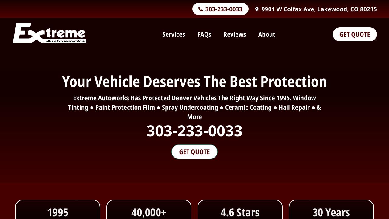 Window Tinting, PPF & Vehicle Protection