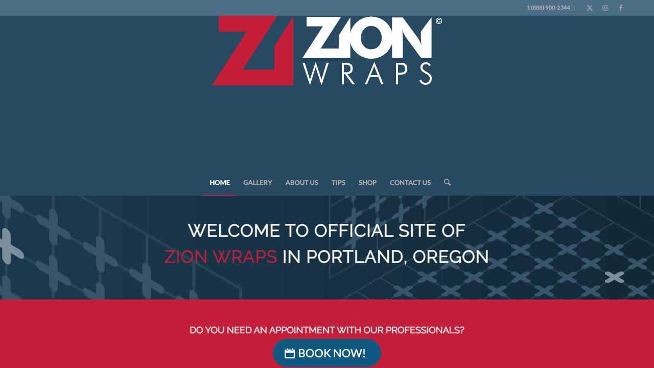 ZION Wraps